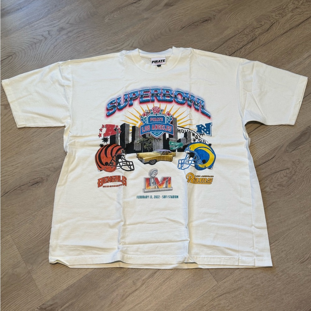 Super Bowl Graphic Tee - White